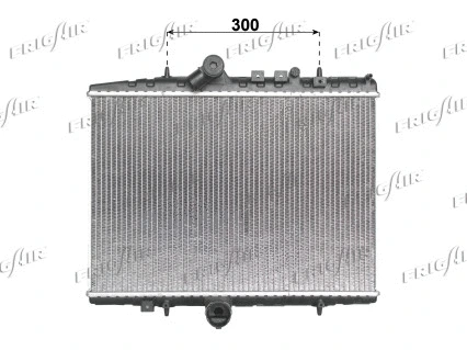 Radiator, engine cooling (0103.3081)
