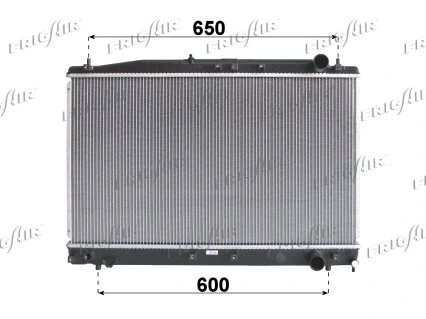 Radiator, engine cooling (0115.3139)