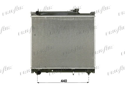 Radiator, engine cooling (0114.3033)