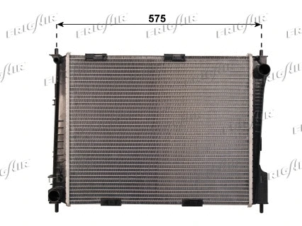 Radiator, engine cooling (0109.3101)