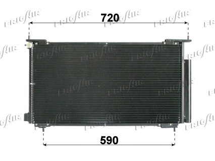 Condenser, air conditioning (0819.3013)
