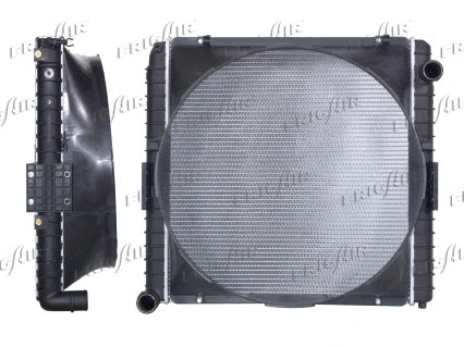 Radiator, engine cooling (0204.3060)