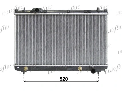 Radiator, engine cooling (0118.3021)