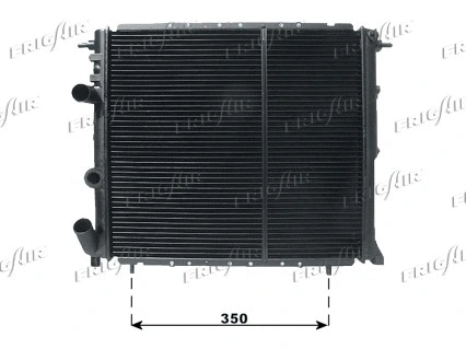 Radiator, engine cooling (0109.2063)