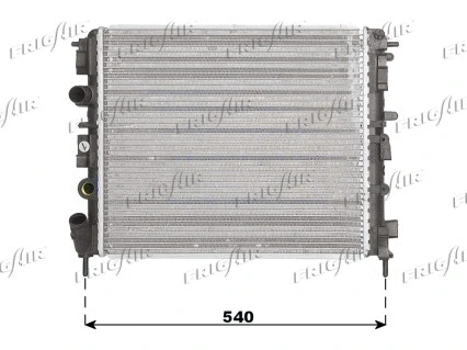 Radiator, engine cooling (0109.3073)