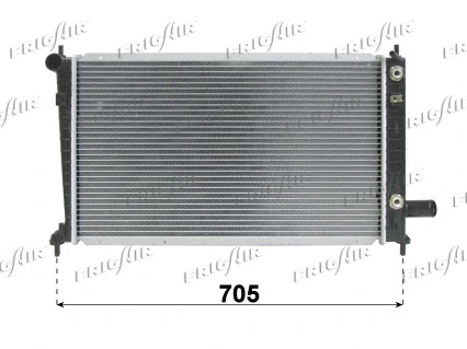 Radiator, engine cooling (0122.3012)