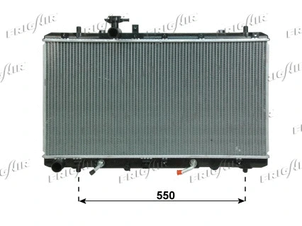 Radiator, engine cooling (0114.3039)