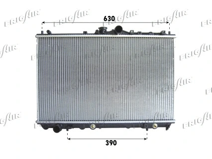 Radiator, engine cooling (0116.3026)