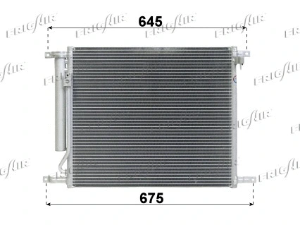 Condenser, air conditioning (0831.3016)