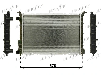 Radiator, engine cooling (0104.3046)