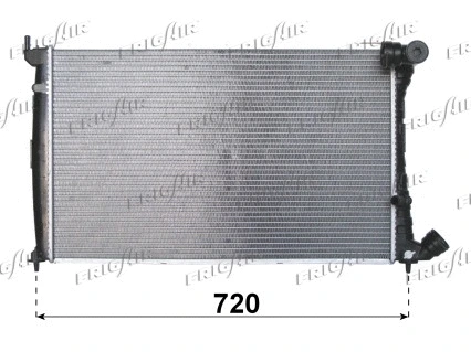 Radiator, engine cooling (0103.3027)