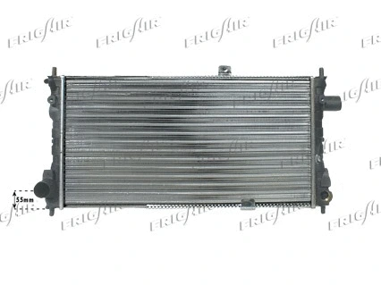Radiator, engine cooling (0107.2017)