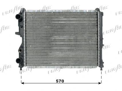 Radiator, engine cooling (0104.3071)