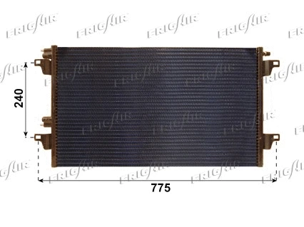 Condenser, air conditioning (0809.3039)