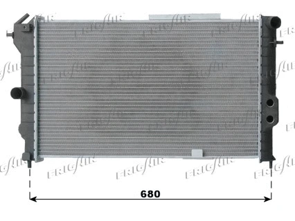 Radiator, engine cooling (0107.3047)