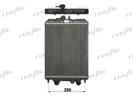Radiator, engine cooling (0104.3056)