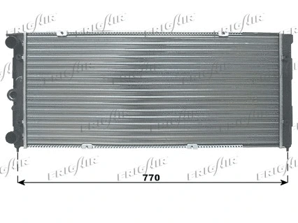 Radiator, engine cooling (0110.3041)