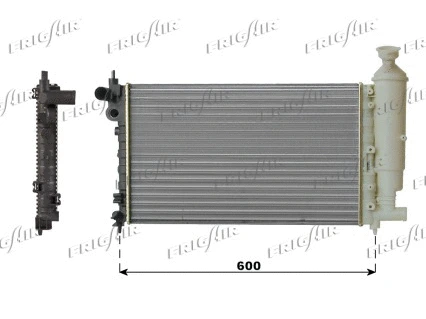 Radiator, engine cooling (0108.2068)