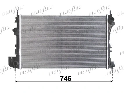 Radiator, engine cooling (0107.3113)