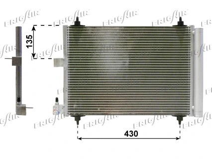 Condenser, air conditioning (0803.3021)