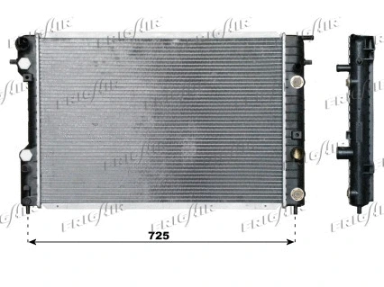 Radiator, engine cooling (0107.3108)