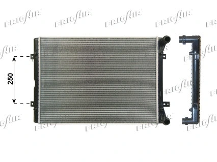 Radiator, engine cooling (0110.3155)