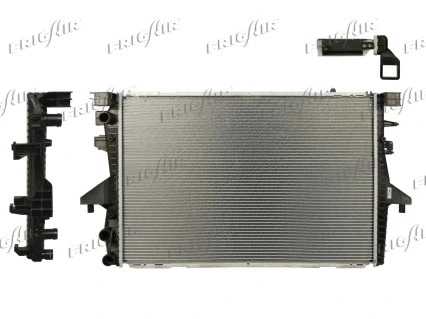 Radiator, engine cooling (0110.3160)