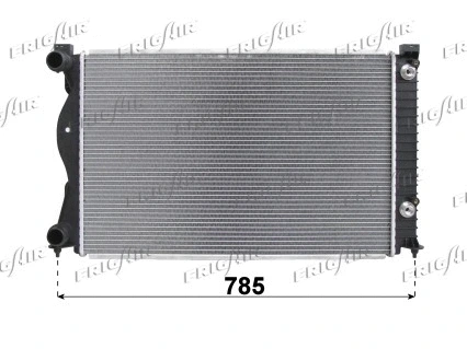 Radiator, engine cooling (0110.3141)