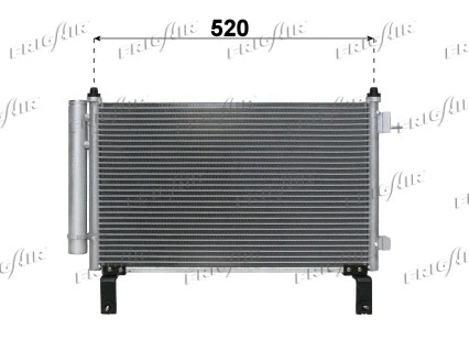 Condenser, air conditioning (0831.3015)
