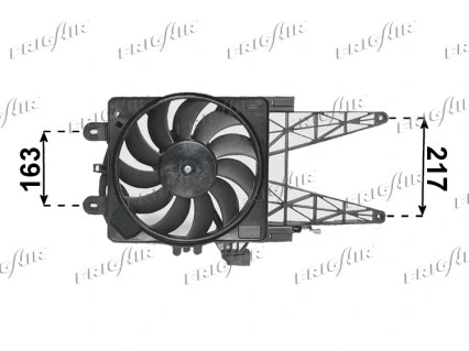 Fan, engine cooling (0504.2033)