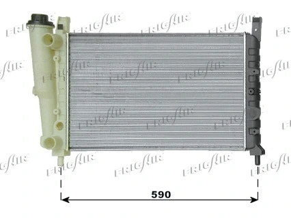 Radiator, engine cooling (0104.3009)