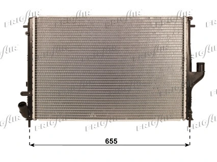 Radiator, engine cooling (0109.3115)