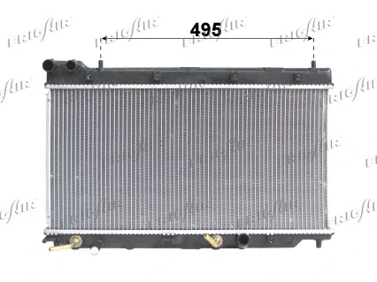 Radiator, engine cooling (0119.3023)