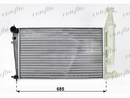 Radiator, engine cooling (0103.3037)