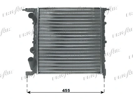 Radiator, engine cooling (0109.3053)