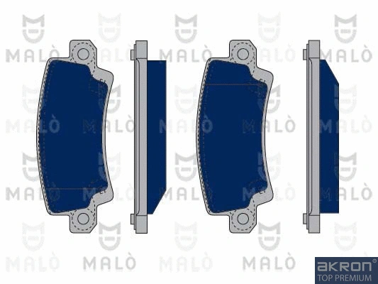 Brake Pad Set, disc brake (1050049)