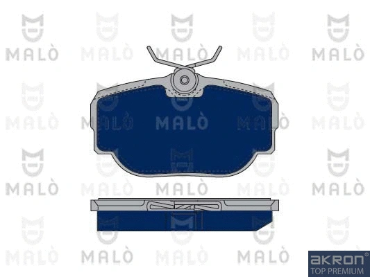 Brake Pad Set, disc brake (1050112)