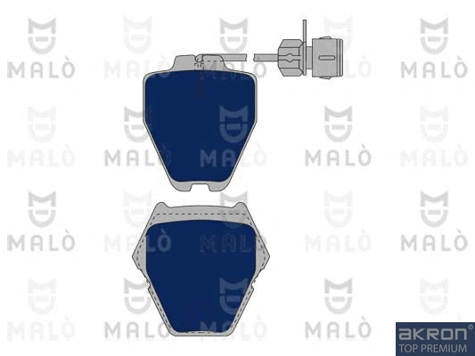 Brake Pad Set, disc brake (1050782)