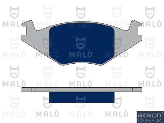 Brake Pad Set, disc brake (1050186)