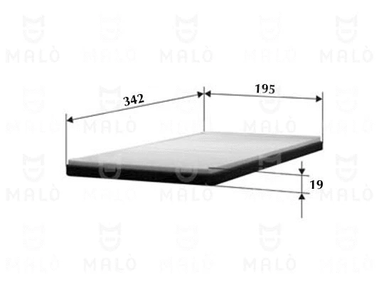 Filter, cabin air (1530031)