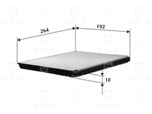 Filter, cabin air (1530671)