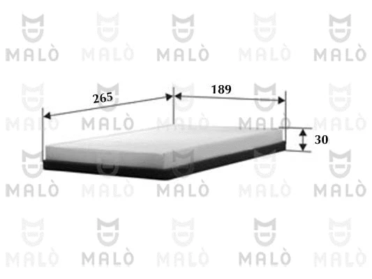 Filter, cabin air (1530311)