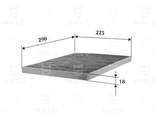 Filter, cabin air (1530022)