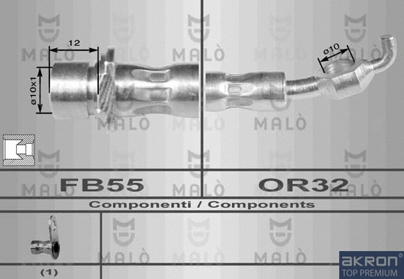 Brake Hose (80128)