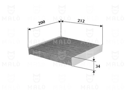 Filter, cabin air (1532052)