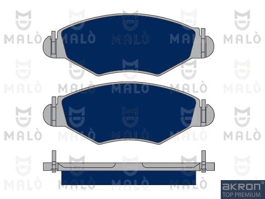 Brake Pad Set, disc brake (1050132)