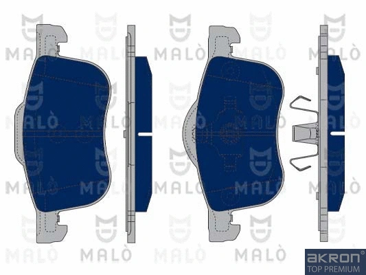 Brake Pad Set, disc brake (1050326)