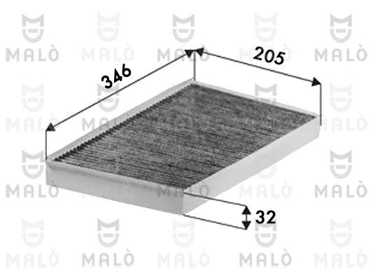 Filter, cabin air (1532672)