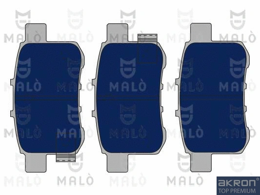 Brake Pad Set, disc brake (1050930)