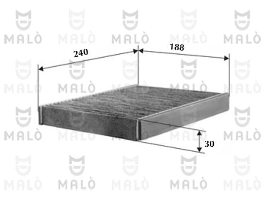 Filter, cabin air (1530692)